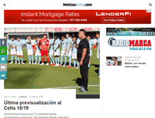 Tablet Screenshot of noticiascelta.com